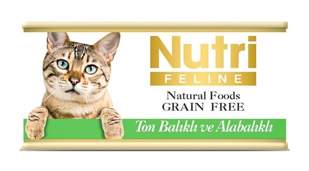 Nutri Feline Yetişkin Alabalık-Ton Balığı Yaş Kedi Maması 12x85 gr
