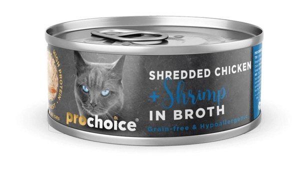 Pro Choice Yetişkin Karides-Tavuk Yaş Kedi Maması 70 gr