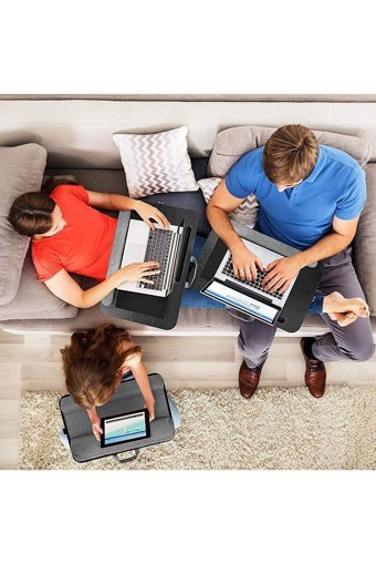 Duronic DML433 Ahşap Taşınabilir Laptop Standı
