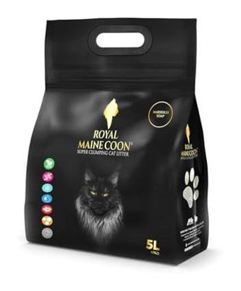Royal Canin Maine Coon Topaklanan İnce Taneli Bentonit Kedi Kumu 5 lt