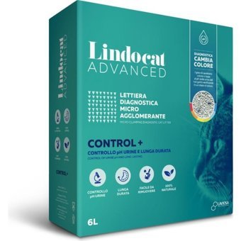 Lindo Cat Advanced Control Topaklanan İnce Taneli Bentonit Kedi Kumu 6 lt