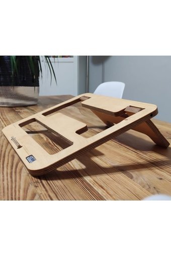 Ata Home Ahşap Taşınabilir Laptop Standı