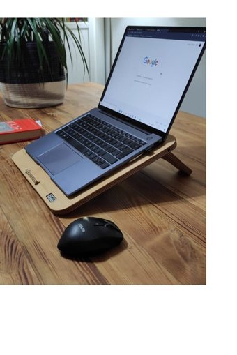 Ata Home Ahşap Taşınabilir Laptop Standı