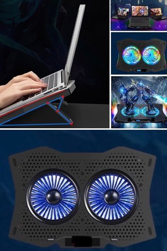Utelips Plastik Soğutuculu Taşınabilir Laptop Standı