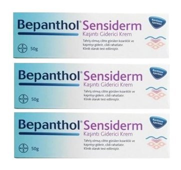 Bepanthol Vitaminli Parfümsüz Parabensiz Pişik Kremi 3x50 gr