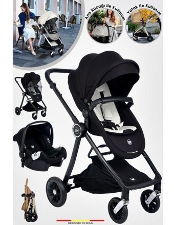 Baby Home Home Çift Yönlü Katlanabilir Tek Elle Kapanan Bebek Arabası