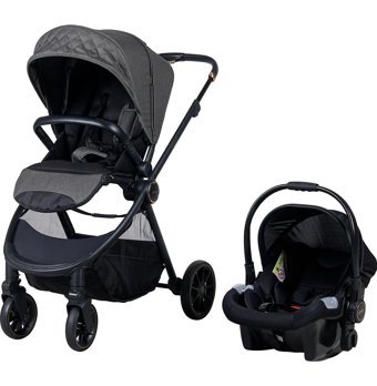 Prego Çift Yönlü Katlanabilir Tek Elle Kapanan 360 Derece Dönen Tam Yatar Kabin Tipi Travel Sistem Bebek Arabası