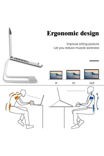 Techmaster Alüminyum Taşınabilir Laptop Standı