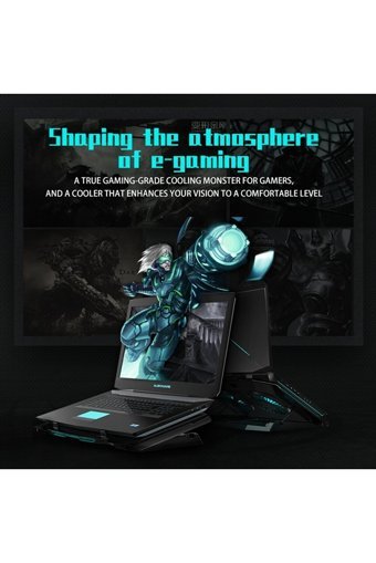 Popshop XD SR03 Katlanabilir Plastik Dikey Ayarlanabilir Soğutuculu Taşınabilir RGB Laptop Standı