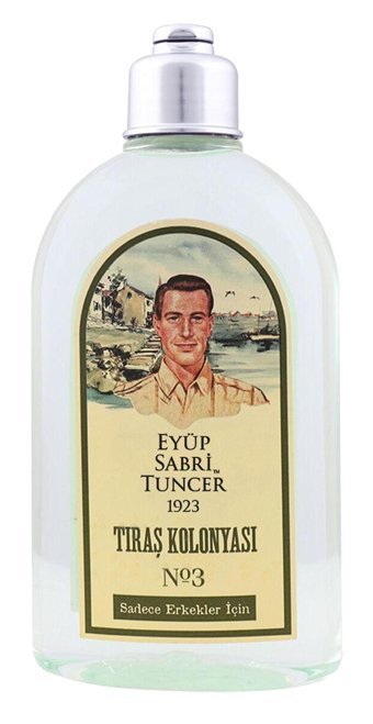 Eyüp Sabri Tuncer Tıraş Aloe Vera-Papatya-Yeşil Çay Cam Şişe Kolonya 250 ml