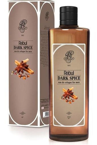 Rebul Dark Spıce Anason-Karabiber Cam Şişe Kolonya 4x270 ml