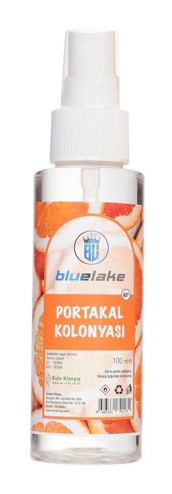 Bluelake Portakal Sprey Kolonya 100 ml