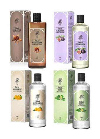 Rebul Mandalina-İncir Cam Şişe Kolonya 4x270 ml