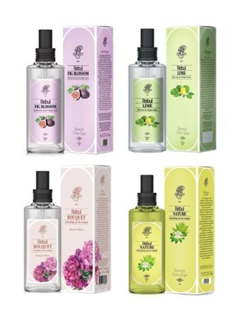 Rebul İncir-Yeşil Yaprak Sprey Kolonya 4x270 ml