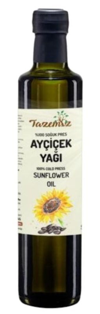 Tazemiz Soğuk Sıkım Ayçiçek Yağı 250 ML