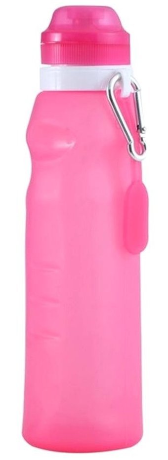 Xcj Silikon 600 ml Outdoor Termos Pembe