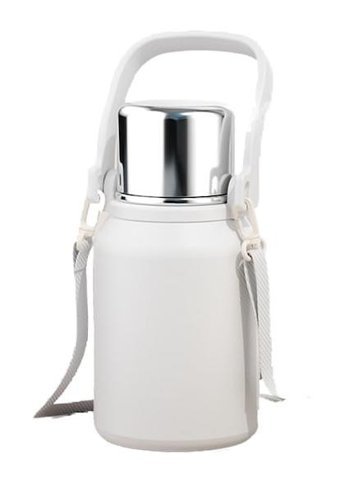 Hyt Paslanmaz Çelik 1 lt Outdoor Termos Beyaz