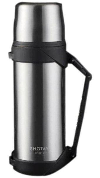 Shotay Çelik 1.2 lt Outdoor Termos Gri