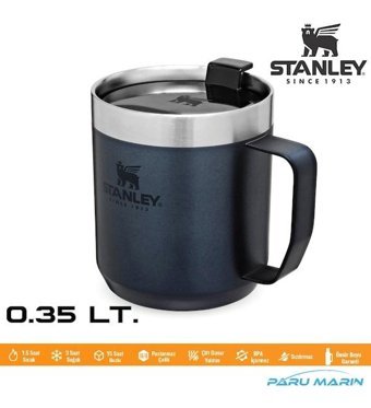 Stanley Klasik Paslanmaz Çelik 0.35 lt Outdoor Termos Lacivert