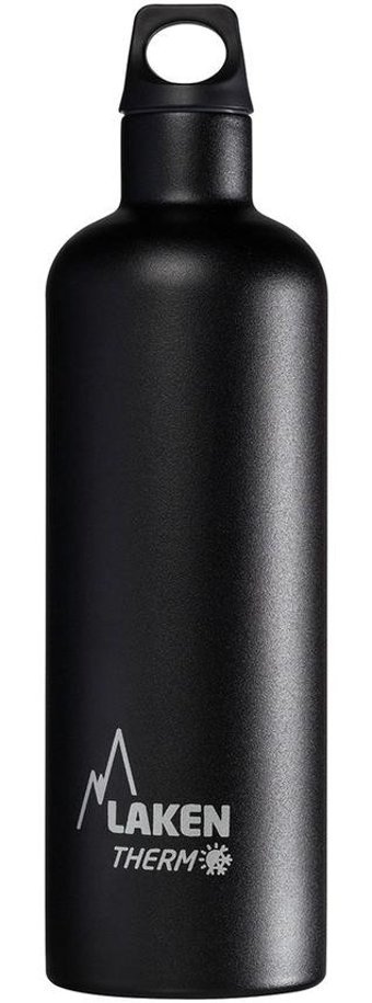 Laken Lkte7N Çelik 0.75 lt Outdoor Termos Siyah
