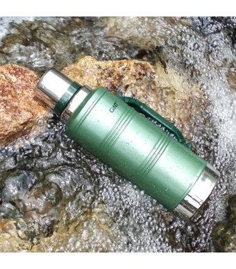 Gint Avcı Paslanmaz Çelik 2.2 lt Outdoor Termos Yeşil