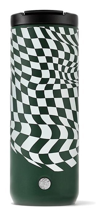 Starbucks Dama Temalı Paslanmaz Çelik 0.47 lt Outdoor Termos Yeşil