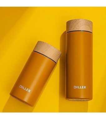 Alibee Business Paslanmaz Çelik Outdoor Termos Sarı