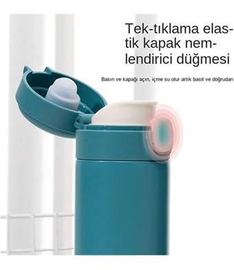 Orz Paslanmaz Çelik 0.45 lt Outdoor Termos Açık Mavi