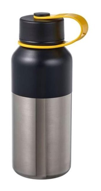 Ikea Hetlevrad Paslanmaz Çelik 0.5 lt Outdoor Termos Gri