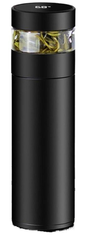 Xcj Akıllı Paslanmaz Çelik 400 ml Outdoor Termos Siyah