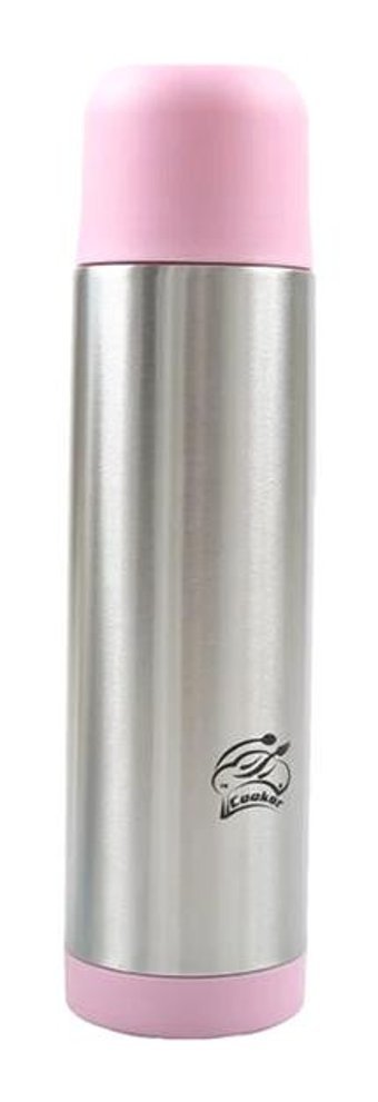 Cooker Ckr2001 Çelik 0.5 lt Outdoor Termos Pembe