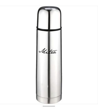 Cemre Paslanmaz Çelik 750 ml Outdoor Termos Açık Gri
