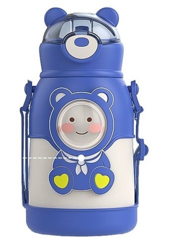 Ww Yüksek Görünümlü Paslanmaz Çelik 0.5 lt Outdoor Termos Mavi