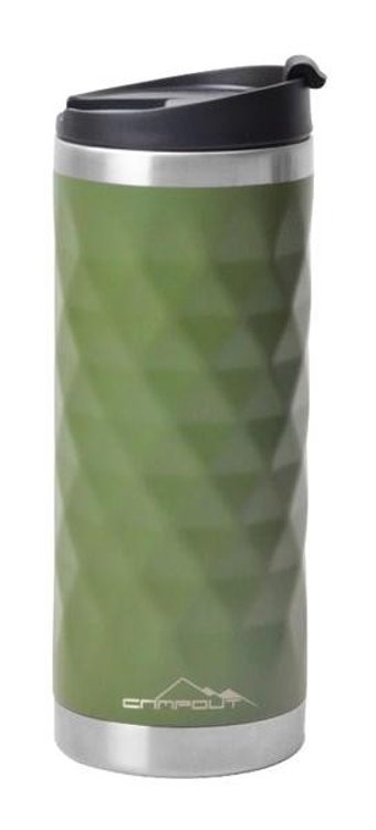 Nurgaz Campout Paslanmaz Çelik 0.5 lt Outdoor Termos Yeşil
