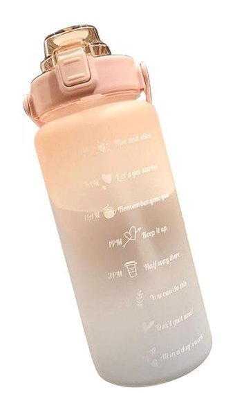 CBTxGlobal Plastik 2 lt Outdoor Termos Pembe