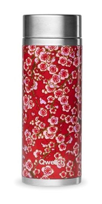 Qwetch Qt5176 Paslanmaz Çelik 0.4 lt Outdoor Termos Kırmızı