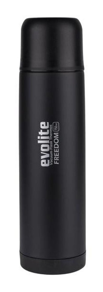 Evolite Vacuum Çelik 0.75 lt Outdoor Termos Siyah