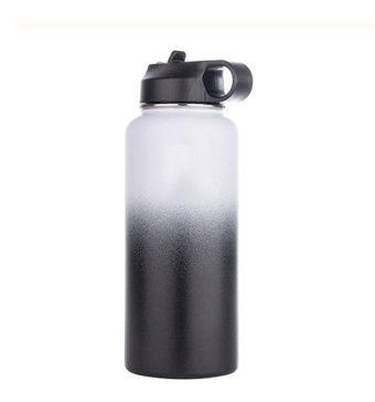 CBTxGlobal Paslanmaz Çelik Outdoor Termos Beyaz - Siyah