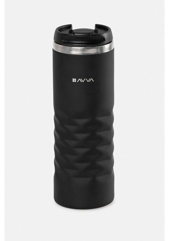Avva B009900 Paslanmaz Çelik 0.4 lt Outdoor Termos Siyah