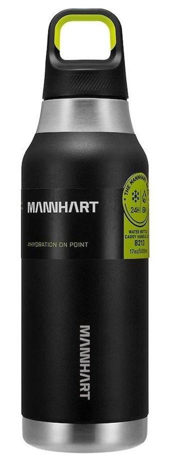 Mannhart By Spigen B213 Paslanmaz Çelik 0.5 lt Outdoor Termos Siyah