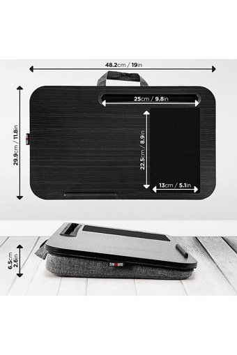 Duronic Dml422 Ahşap Taşınabilir Laptop Standı