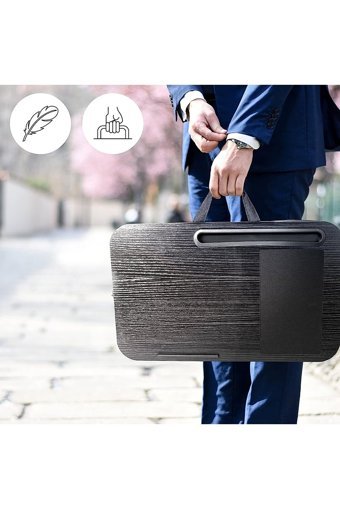Duronic Dml422 Ahşap Taşınabilir Laptop Standı
