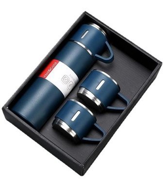 Orz Portatif Paslanmaz Çelik 0.5 lt Outdoor Termos Mavi