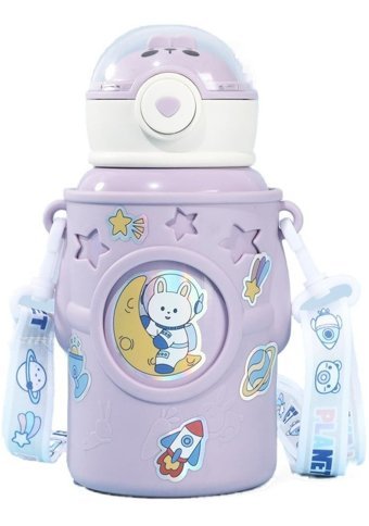 Xcj Paslanmaz Çelik 500 ml Outdoor Termos Mor