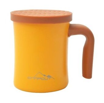 Nurgaz Campout Paslanmaz Çelik 0.35 lt Outdoor Termos Sarı