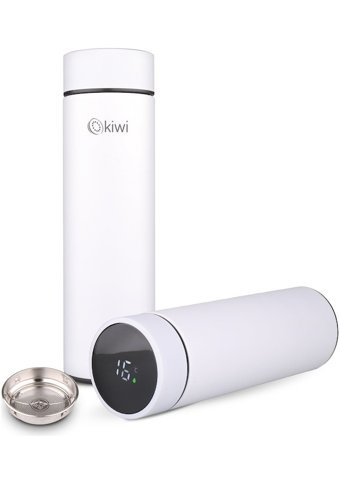 Kiwi KT-8682 Paslanmaz Çelik 500 ml Outdoor Termos Beyaz