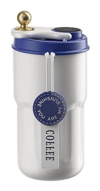 Summer Love Akıllı Ofis Paslanmaz Çelik 0.42 lt Outdoor Termos Mavi