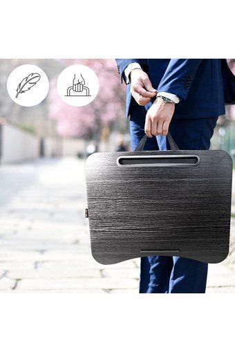 Duronic Dml432 Ahşap Taşınabilir Laptop Standı