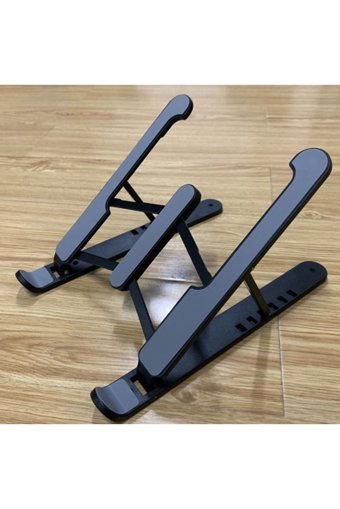 Enfein Katlanabilir Metal Dikey Ayarlanabilir Taşınabilir Ayaklı Hareketli Laptop Standı
