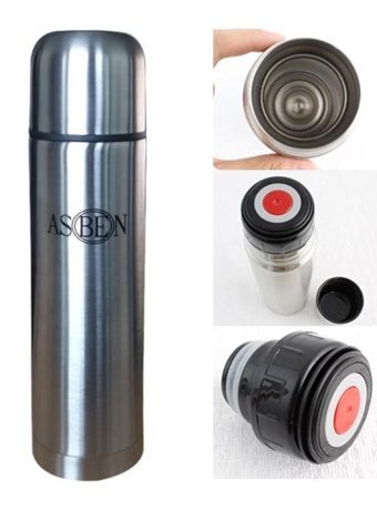 Asben Fsua005E Paslanmaz Çelik 0.5 lt Outdoor Termos Gümüş